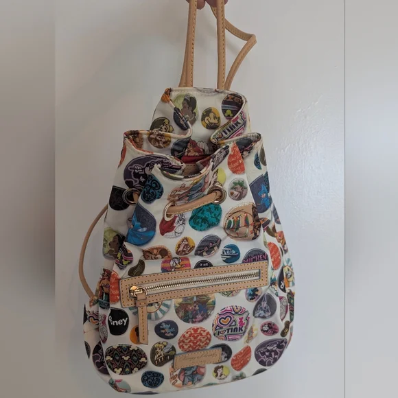 Disney x Dooney & Bourke Drawstring Backpack RARE - Picture 10 of 12